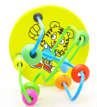 Wooden Early Education Round Bead Toy Brick