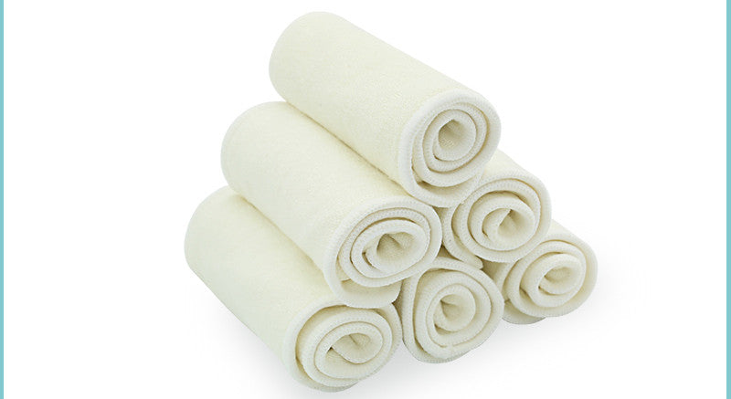Bamboo Fiber Baby Diaper Insert Pad (5 pack)