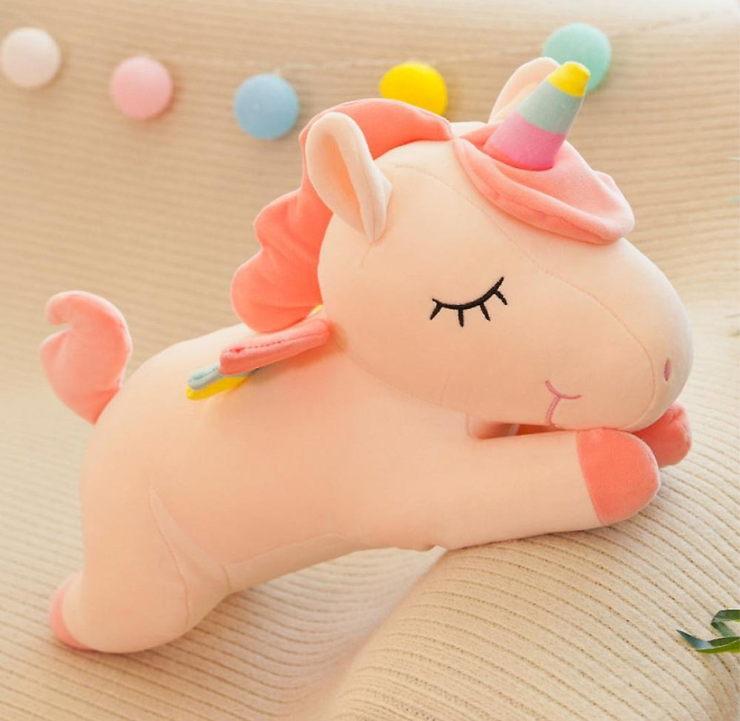 Unicorn doll rainbow pony plush toy (available in 3 sizes)